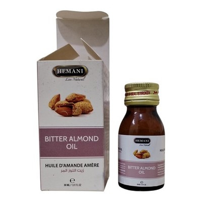 Hemani Bitter Almond Oil 30ml (1.01 fl oz) 100% Natural Pure Skin Care
