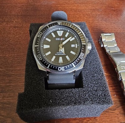 Seiko Prospex SRPE35 Save the Ocean Black Dial Men's Automatic Watch 43.8MM