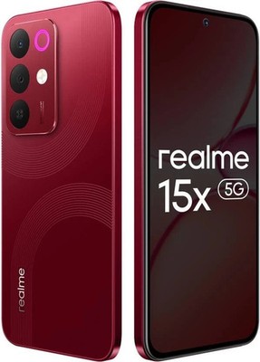 realme 15x 5G (Red 6GB RAM,128GB) Dimensity 6300 6nm Octa-core