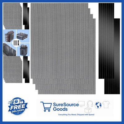 DIY PC Dust Filter 400x300mm Magnetic Mesh 4 Pack for Easy Cleaning & Protection