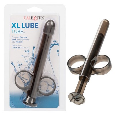 Lube Tube XL Personal Lubricant Applicator Syringe Shooter Launcher - Smoke 