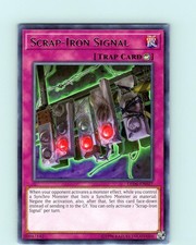 Yu-Gi-Oh TCG Scrap-Iron Signal LED6-EN027 Unlimited Regular Rare Card NM