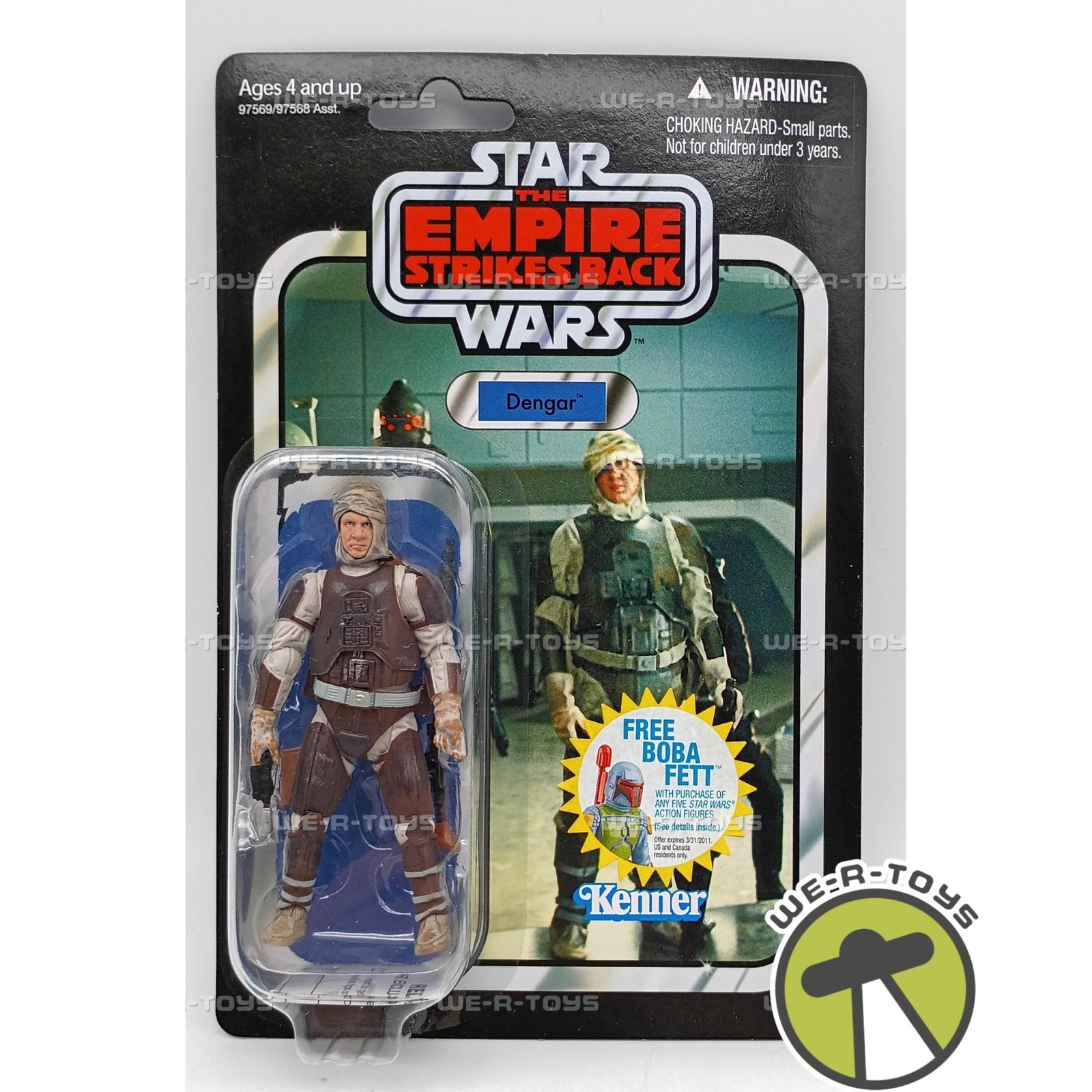 Star Wars The Empire Strikes Back Dengar Action Figure 2010 Kenner 97569