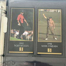 Champions Of Golf The Masters Collection Cards 1934-98 Tiger Woods RC Mint Set
