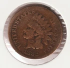 US Rare Old West 1882 Indian Head Penny Coin American Collection Shield Cent USA