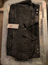 Supreme Martine Rose Reversible Denim Jacket XL Black FW24 
