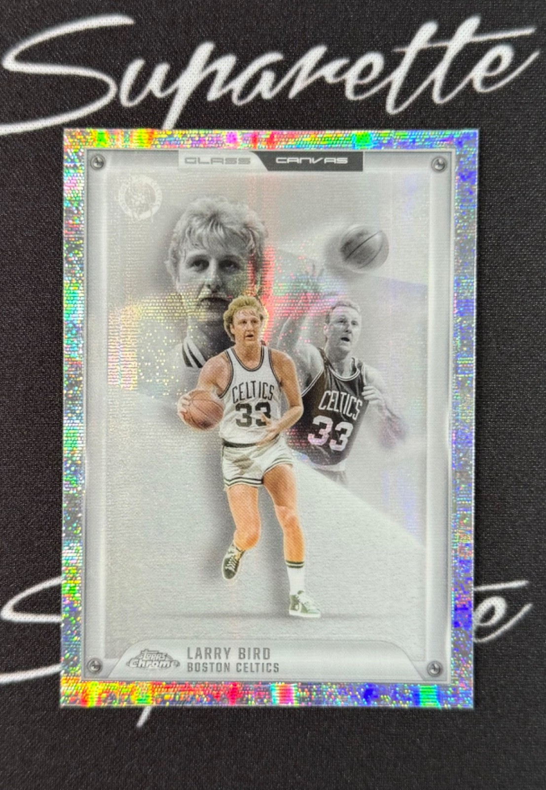 2025 Topps Chrome Larry Bird Glass Canvas