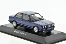 BMW 3-Series E30 Blue Met. 1989 1/43 MINICHAMPS 940024001