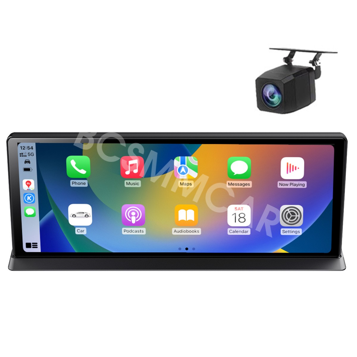 11.3in 5K Dash Cam Car Radio DVR Camera For Apple CarPlay FM Touch Screen BT AUX