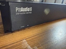 Zektor ProAudio16 DSP Audio Matrix Pulse Eight Multi-Zone Made In UK Rack Mount