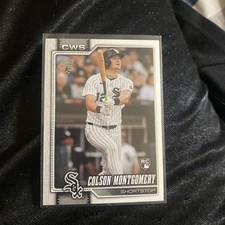 Topps 2026 Series One Colson Montgomery White Sox Rookie Card #157