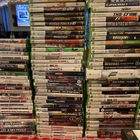 Video Game Lot Of 205 Mix , PS2, PSX, XBOX, & Xbox 360 Private collection EX 
