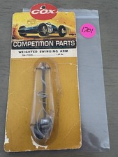 COX 3250 1/24 SCALE COMPETITION SLOTCAR RACING PART: WEIGHTED SWINGING ARM