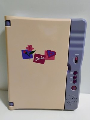 Vntg 2003 Oregon Scientific Barbie Interactive Storybook & Book WORKS