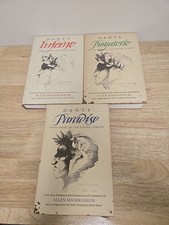 1981 Vintage Book Set: Dante's Divine Comedy By Allen Mandelbaum & Barry Moser
