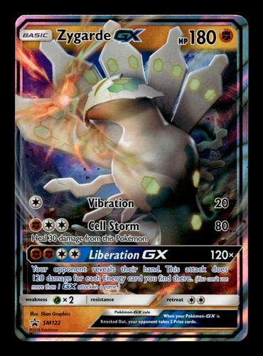 Zygarde GX SM122 Holofoil SM Promo Pokemon TCG