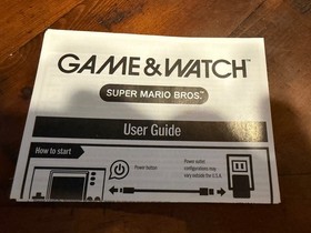 Nintendo Super Mario Bros. 35th Anniversary Game & Watch