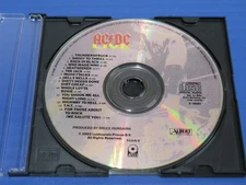 DISC ONLY:  AC/DC - LIVE - 1992 Hard Rock CD Back In Black Highway To Hell TNT