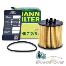MANN ÖLFILTER+ÖLABLASS-SCHRAUBE FÜR VW GOLF PLUS 5M 1.4 1.6 BJ 05-08