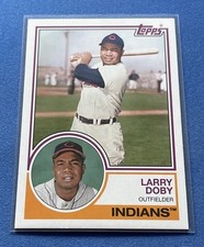 2021 Topps Archives 1983 Topps #171 Larry Doby Cleveland Indians
