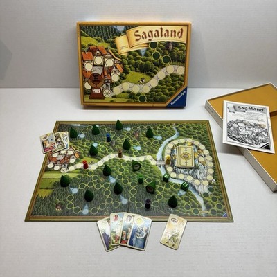 SAGALAND Ravensburger 1981 Brettspiel Spiel des Jahres Vintage Märchen komplett