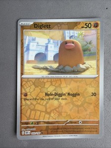 Diglett 103/197 Reverse Holo Obsidian Flames