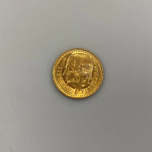 Photo of a 1945 Mexico 50 Pesos Gold from an eBay listing that sold on Jul 22, 2026