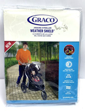 Graco Jogging Stroller Weather Shield Universal Fit Rain Snow Wind New NOS