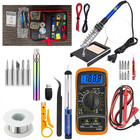 60W Soldering Iron Kit Electric Welding Gun Tool Solder Wire Welding Battery Pen