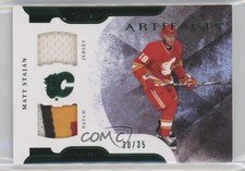2011-12 Upper Deck Artifacts 30/35 Matt Stajan #2 Patch 0c3