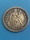New Listing1854 Seated Liberty Dime w/ Arrows