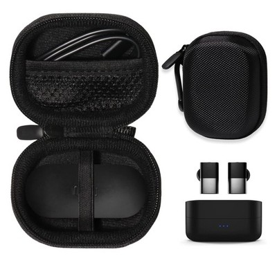 CaseSack Case for Status Between Pro True Wireless Earbuds Black