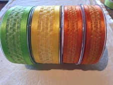 Geschenk-/Dekoband "Da Vinci artfleur" mit Drahtkante " Guatemala mit Draht"