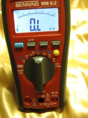 Digital-Multimeter Benning MM 6-2 Top Extra Klemmen und Tasche