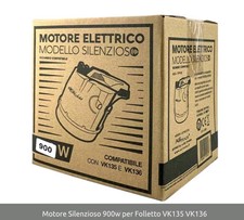 MOTORE FOLLETTO SILENZIOSO VK 135/136 850  WATT TUV + FILTRI DIVERSO DA ALTRI