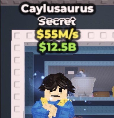 NEW! CAYLUSAURUS +55m/S Steal a Brainrot (Read Description) CHEAP