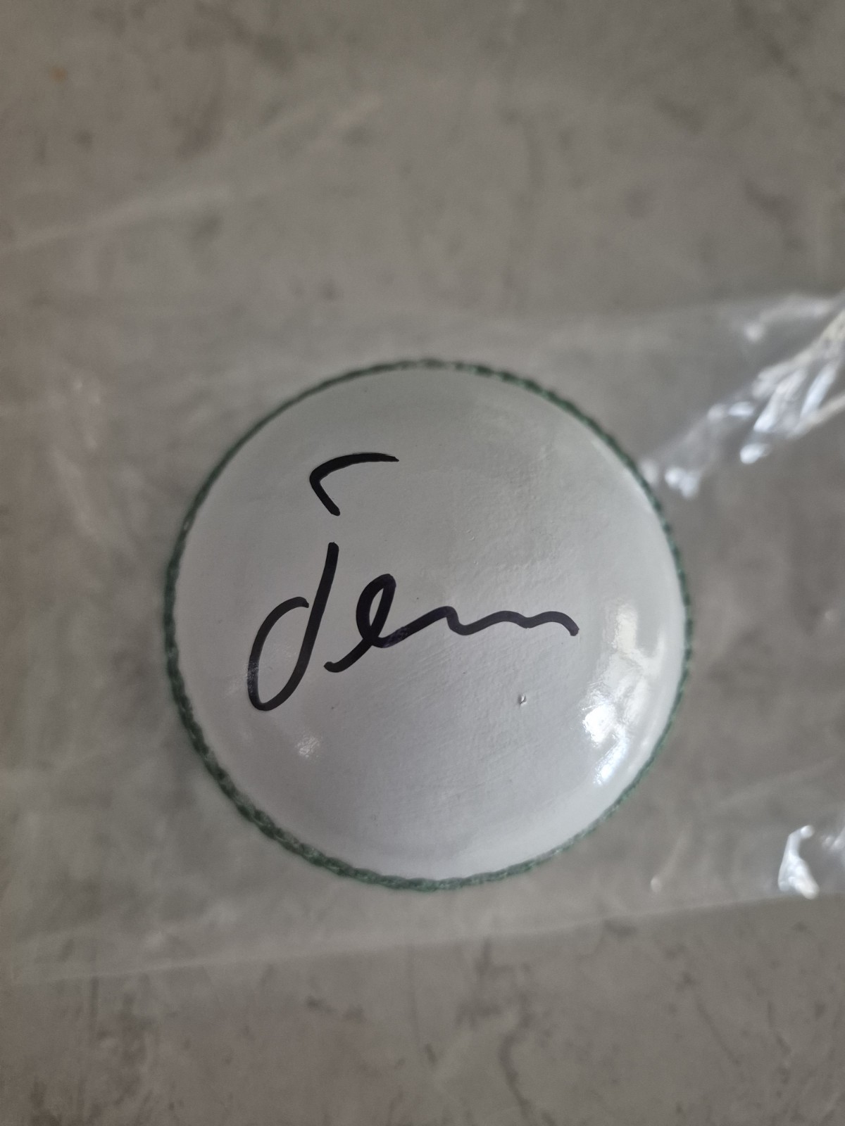 *Signed* Jemimah Rodrigues Leather Cricket Ball - Wbbl India Ipl Hundred