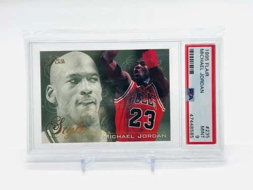 1995 Flair #235 Michael Jordan MINT PSA 9 Looks GEM- 🏀🐐