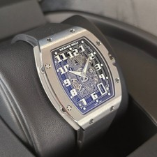 RICHARD MILLE RM 67-01 EXTRA FLAT TITANIUM AUTO WINDING 39MM B&P 5