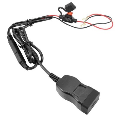 Dual USB Auto Ladegerät Wasserdicht mit Digital Voltmeter für Quick Charge 3.0