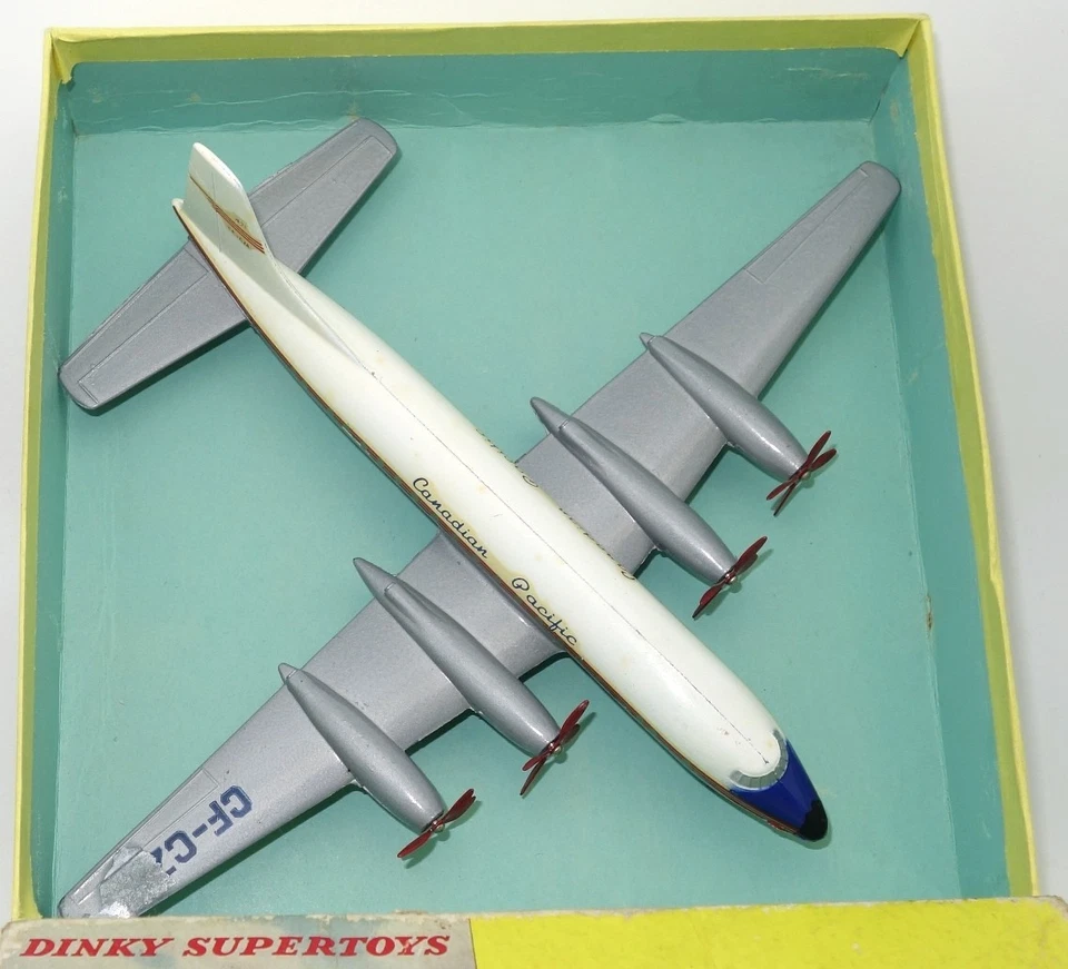 DINKY NO. Avión de pasajeros Bristol Britannia 998 - en caja Foto 3 de 4