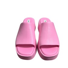Steve Madden Pink Slinky Platform Slide Sandals Size 8