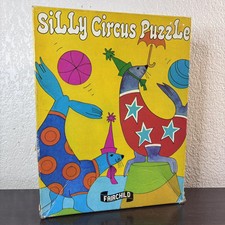 Vintage Fairchild 60 Piece Silly Circus Jigsaw Puzzle
