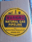 Old Vintage Antique Metal Texas Oil Field Sign Mancave