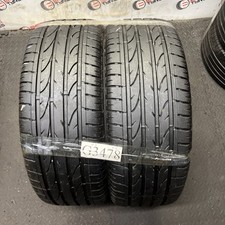 2x 235 55 R17 99V BRIDGESTONE DUELER H/P, Tread 6.2/5.8mm (G3478) Tested