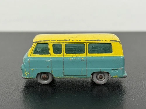 Vintage Matchbox Lesney #48 Thames Estate Car Van Yellow Green Diecast England