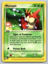 Wurmple 78/109 EX Ruby and Sapphire Pokemon Card - NM on eBay