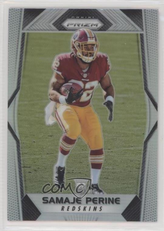 2017 Panini Prizm Rookies Silver Prizm Samaje Perine #255 0wg1