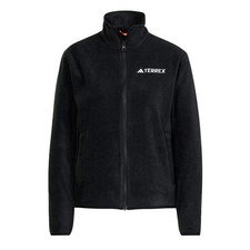 Adidas Terrex Womens Multi Essentials Full-Zip Fleece Jacket Black