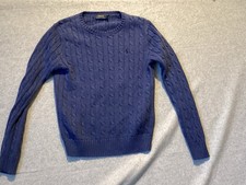 Polo Ralph Lauren Cable Knit Sweater Boys Kids Size M